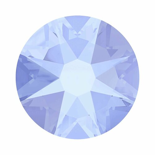 Стразы Swarovski плоские с клеем 16 ss Air Blue Opal M (30шт)