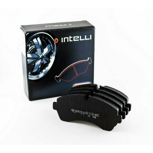 DAFMI D124E Коодка торм. перн. INTELLI к-т Mercedes-Benz Sprinter 06-/VW Crafter 06-