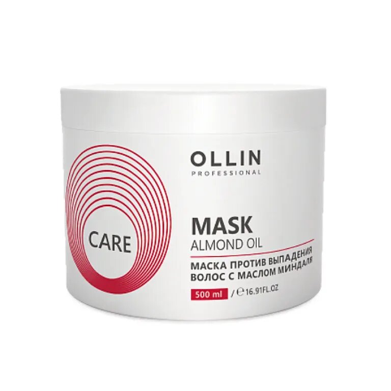 Маска против выпадения волос с маслом миндаля 500 мл OLLIN Care Almond Oil Mask/500 мл