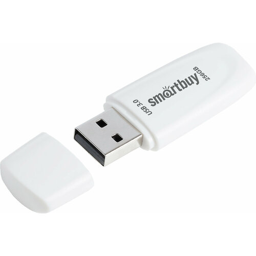 Флеш-накопитель USB 3.0/3.1 Smartbuy 256 GB Scout (SB256GB3SCW), белый