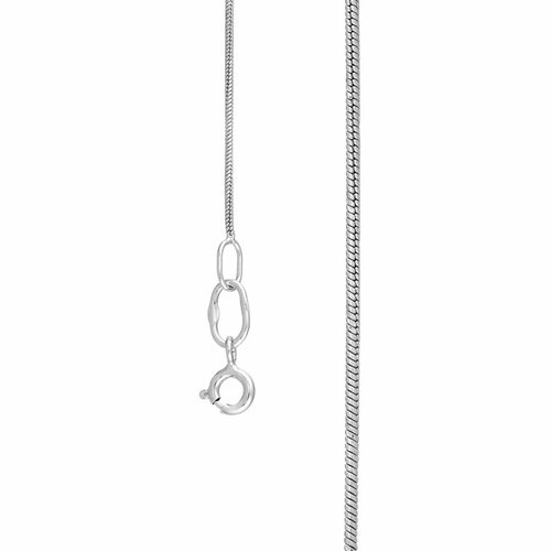 Цепь MG, белое золото, 585 проба, длина 45 см, средний вес 2.53 г, серебряный