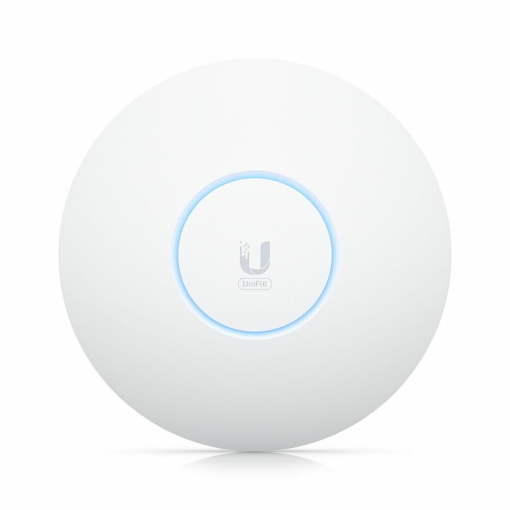 Точка беспроводного доступа Ubiquiti Access Point U6 Enterprise WiFi 6 support (2.4/5/6 GHz bands), 10.2 Gbps aggregate throughput rate, (1) 2.5GbE RJ45 port (PoE In)Powered with PoE+ (U6-Enterprise) - фото №6