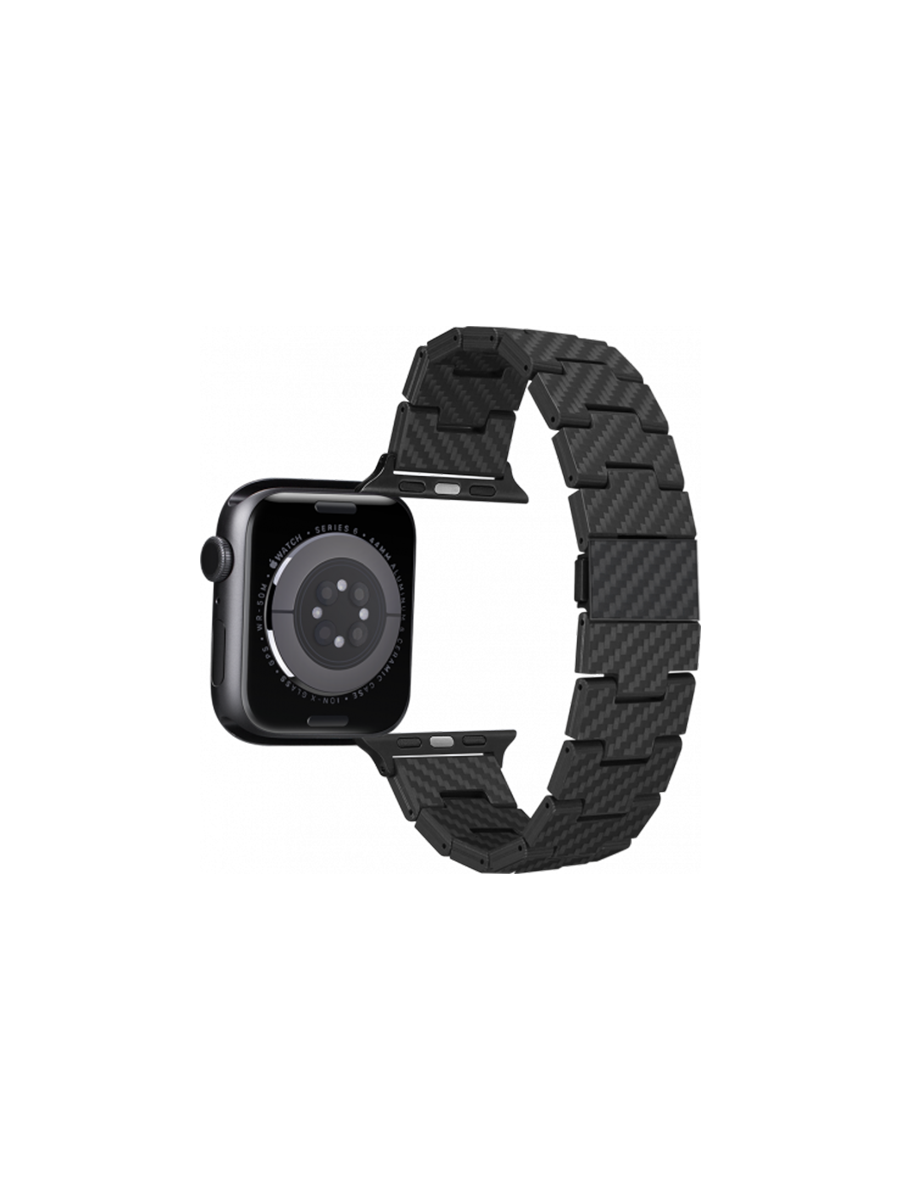 Карбоновый браслет Pitaka для Apple Watch Series 9-1, SE и Ultra 2 / Ultra (38/40/41/42/44/45/49мм) - Retro