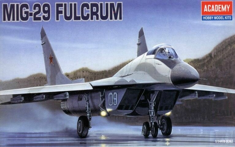 Academy сборная модель 12615 M-29 FULCRUM 1:144