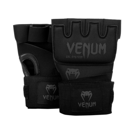 Гелевые бинты боксерские Venum Gel Kontact Black/Black (One Size)