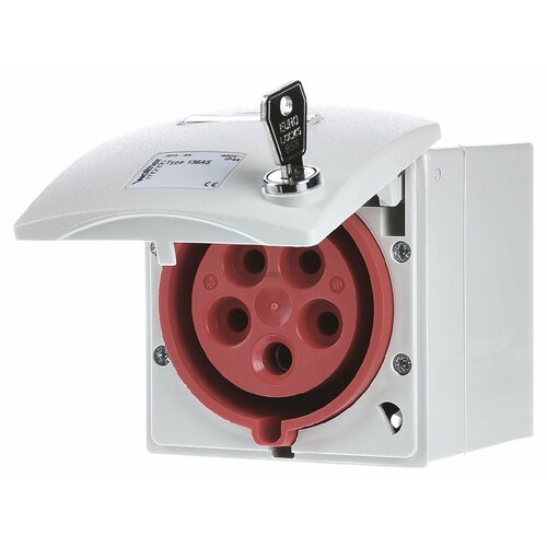 Архитектурная розетка CEE 32A-розетка 6ч 136AS Walther 4015609516988 43236₽