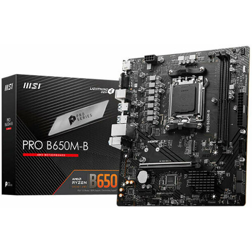 Материнская плата MSI PRO B650M-B 1277000₽