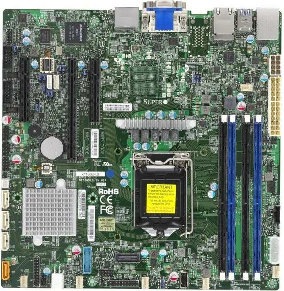 Материнская плата SuperMicro X11SSZ-F-B