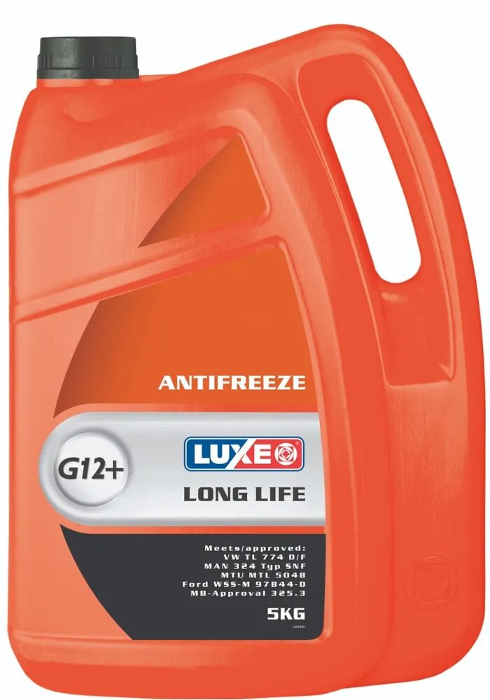 Антифриз, Luxe, 673, Long Life, красный, G12+, 5 л.