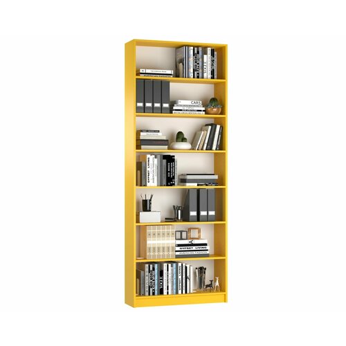 Стеллаж для книг Билли 4 80х237х28 солнечный свет 15592₽