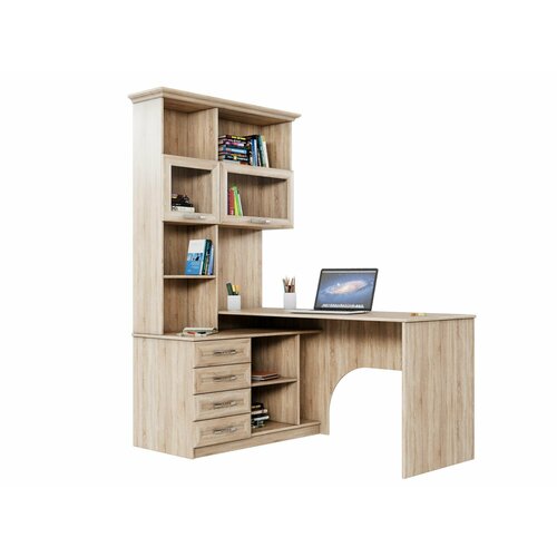 Компьютерный стол Триан 7 116150х218х60 дуб сонома 29688₽