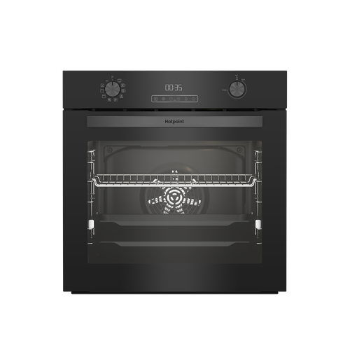 Электрический духовой шкаф Hotpoint FE9 831 JSH BLG, гриль/конвекция, черный