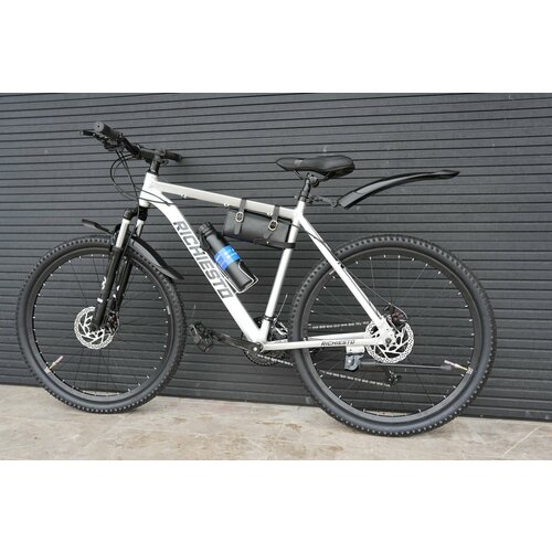 Взрослый горный велосипед RICHIESTO 275 с алюминиевой рамой 20 серебристый модель 2024 26100₽