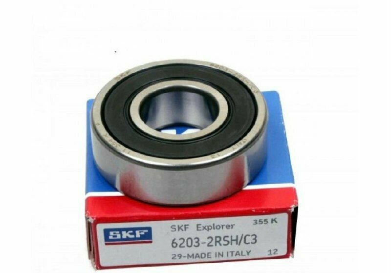 Подшипник SKF 6203-2RSH/C3 С тепловым зазором (Италия)