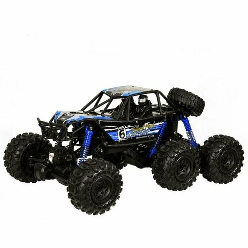 Радиоуправляемый вездеход амфибия шестиколесный, 48 см