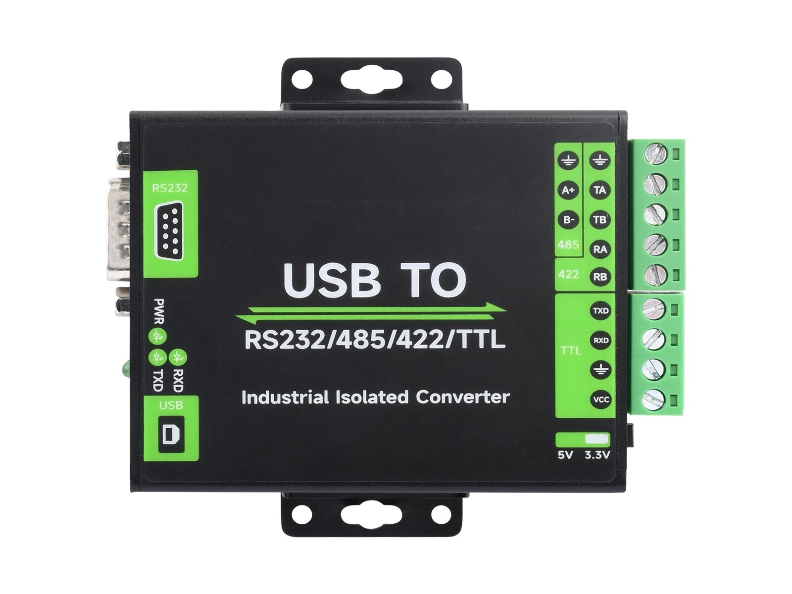 USB к RS232/485/422/TTL преобразователь W