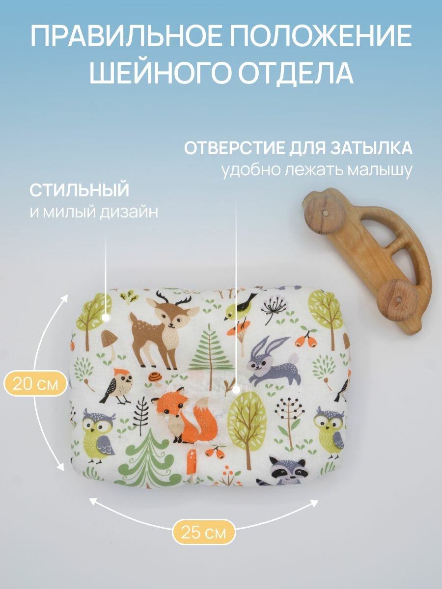 Подушка для новорожденных — фото 1