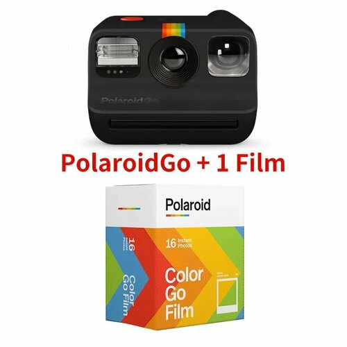 Фотоаппарат Polaroid Go белый Go Black 1 Film 1445800₽