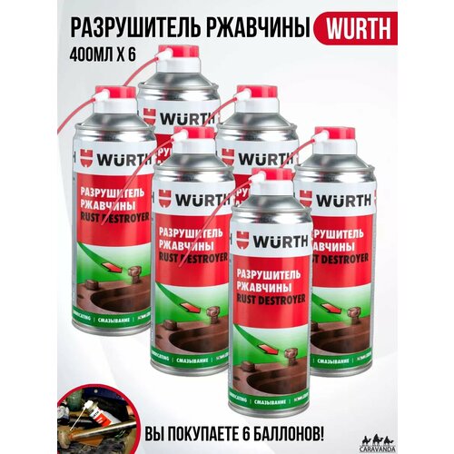 Спрей-разрушитель ржавчины RUST DESTROYER 400мл 12штук 3900₽