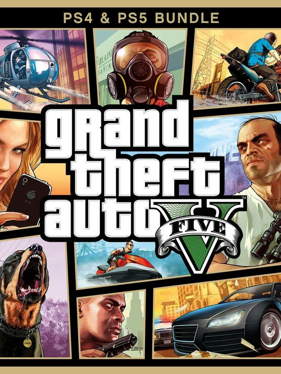 Grand Theft Auto V Standard Edition для PS4 и PS5 (цифровая версия, регион: Турция)