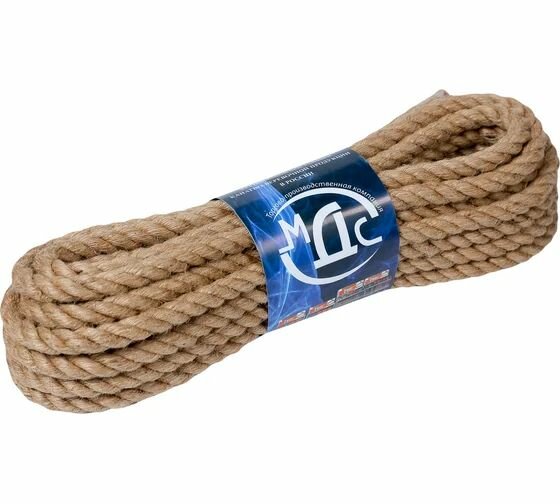 Канат джутовый ф8мм 20м (МДС)