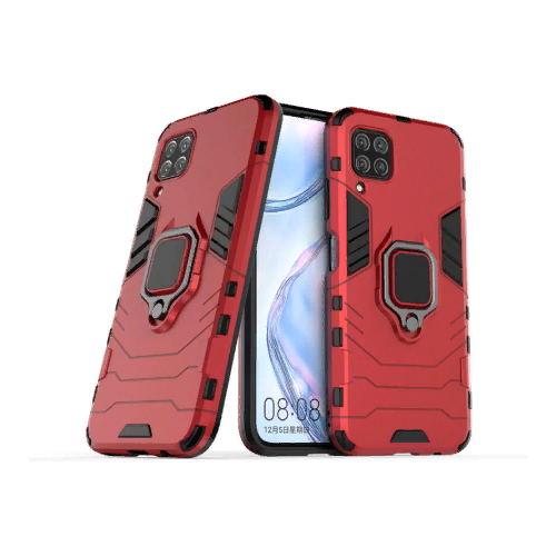 Чехол-бампер MyPads для Samsung Galaxy Note 10 Lite / Note10 Lite SM-N770F противоударный усиленный ударопрочный красный