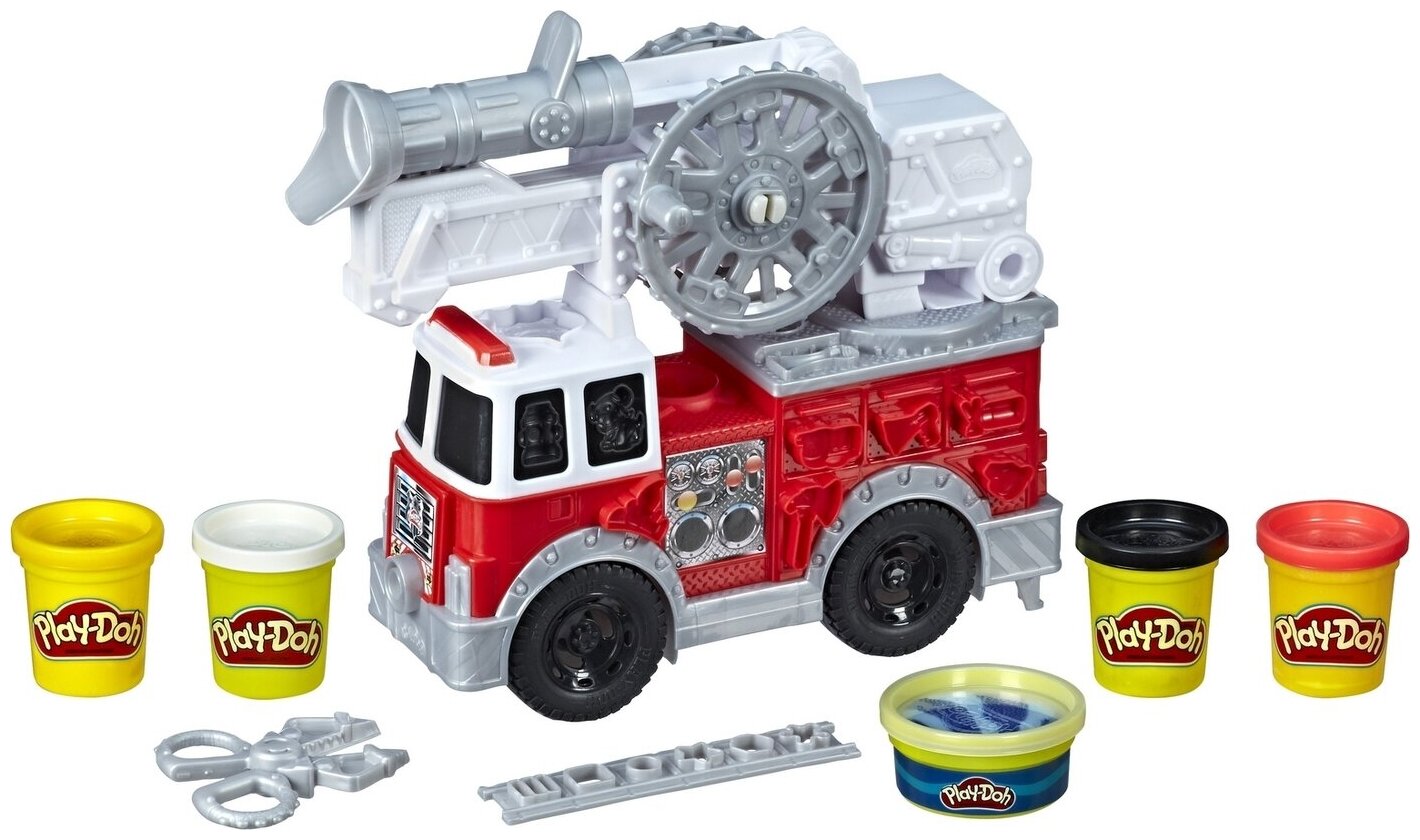Набор для лепки Play-Doh Пожарная Машина, E6103