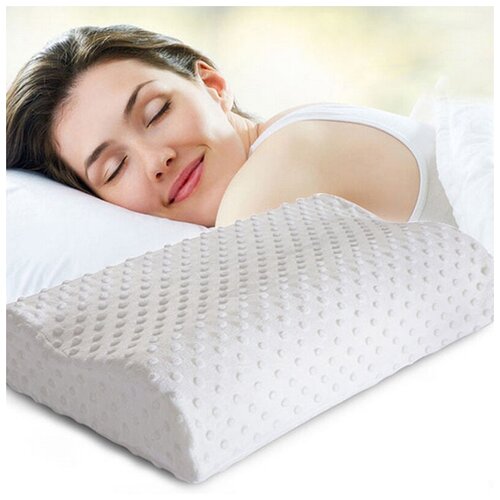 фото Ортопедическая подушка memory pillow для сна / для шеи / для головы с эффектом памяти / с памятью tengo home