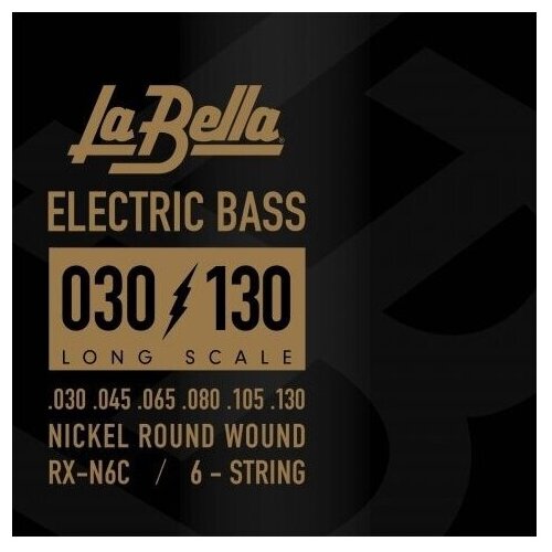 LA BELLA RX-N6C Струны для бас-гитары