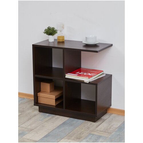 Открытый, напольный стеллаж Ragazzo, венге, 60х30х60см, VERAMENTE