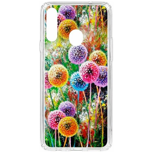 фото Чехол на samsung galaxy a20s kruche print одуванчики / чехол для samsung / чехол с рисунком / чехол с принтом / чехол для самсунг / чехол для самсунг / бампер на гелакси / чехол накладка для гэлэкси / противоударная накладка для samsung galaxy / защита для galaxy / защита на samsung / cиликоновый чехол для samaung galaxy / пластиковый чехол на самсунг / защитный чехол для самсунг / чехольчик / защита телефона / ударопрочный чехол / галакси кruче