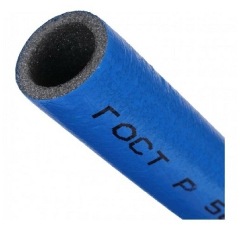 Теплоизоляция Энергофлекс супер протект синяя 35/9 трубка 2 метра - фотография № 2