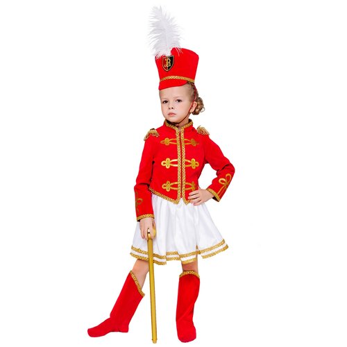 фото Карнавальный костюм мажоретка пуговка рост 116