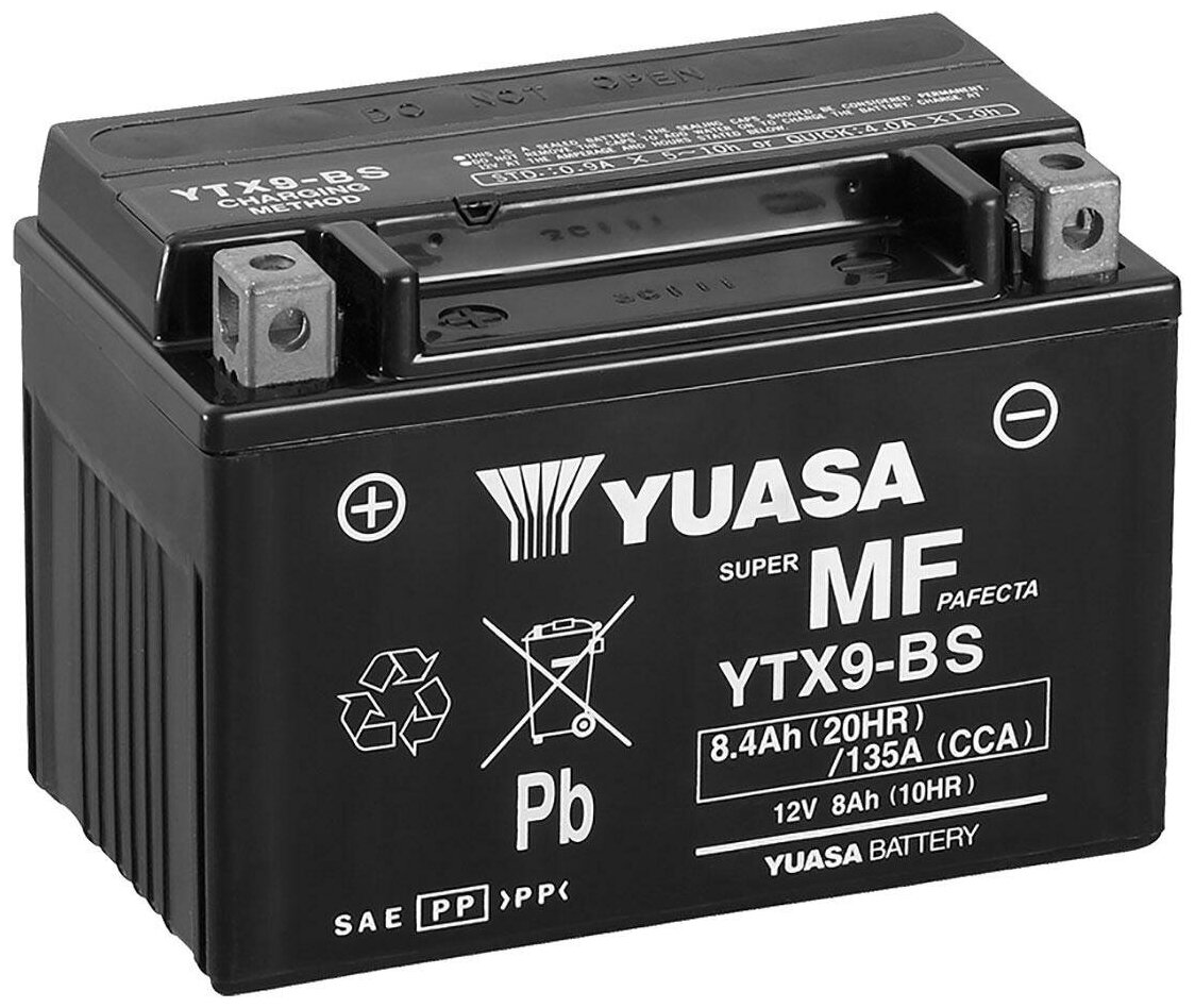 Аккумуляторная Батарея YUASA арт. YTX9-BS
