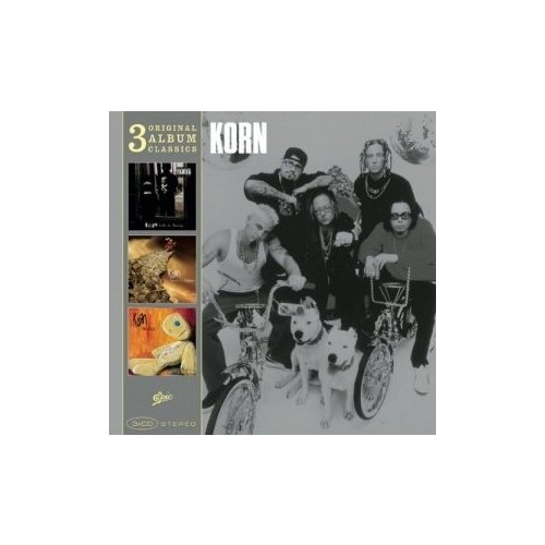 Компакт-Диски, Sony Music, KORN - Original Album Classics (Life Is Peachy / Follow The Leader / Issues) (3CD) custom music spotify code personal photos album plaque acrylic music board for couple family personalized song code silver color