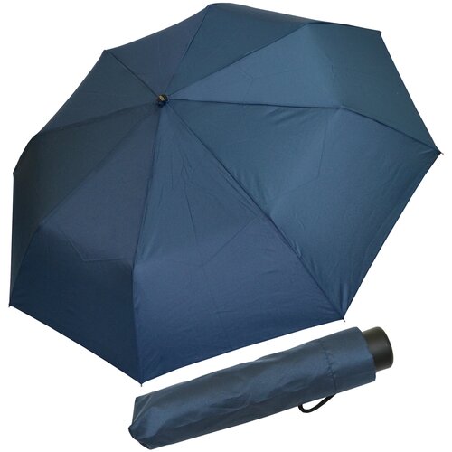 Зонт MIZU, синий мини зонт moschino механика 2 сложения купол 90 см 6 спиц для женщин синий