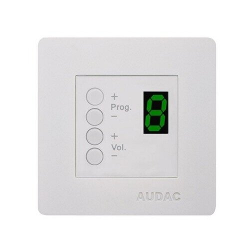 настенная панель управления audac mwx45 b Панель управления для трансляции Audac DW3020/W