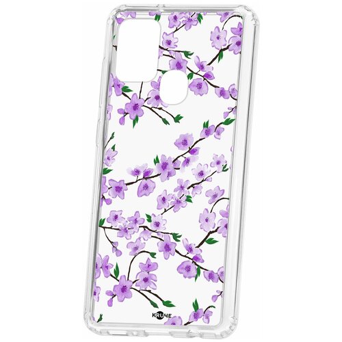 фото Чехол на samsung galaxy a21s kruche print сакура / чехол для samsung / чехол с рисунком / чехол с принтом / чехол для самсунг / чехол для самсунг / бампер на гелакси / чехол накладка для гэлэкси / противоударная накладка для samsung galaxy / защита для galaxy / защита на samsung / cиликоновый чехол для samaung galaxy / пластиковый чехол на самсунг / защитный чехол для самсунг / чехольчик / защита телефона / ударопрочный чехол / галакси кruче