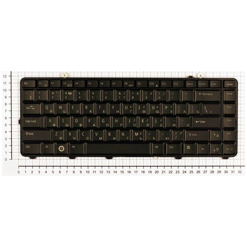 Клавиатура для ноутбука Dell 9JN0H82M0R русская черная 134000₽