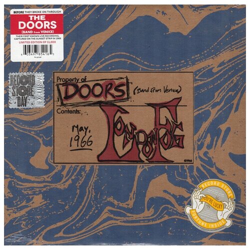 The Doors: London Fog 1966 (10' Vinyl w CD)