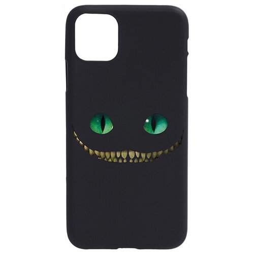 фото Ультратонкая защитная накладка для apple iphone 11 pro с принтом "улыбка чеширского кота" gosso