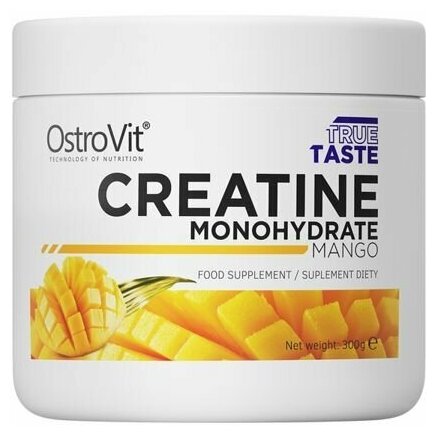 Креатин Моногидрат Островит, Creatine Monohydrate Ostrovit, 300 г., Манго