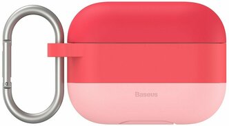 Чехол для наушников Pods Pro Baseus Cloud Hook Pink