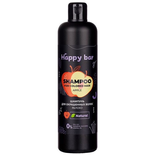 HAPPY BAR Шампунь для окрашенных волос 