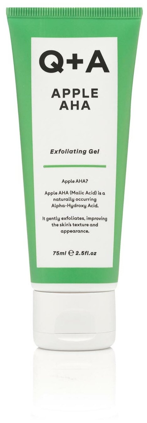 Q+A APPLE AHA Exfoliating Gel 75 ml / Отшелушивающий гель для лица 75 мл