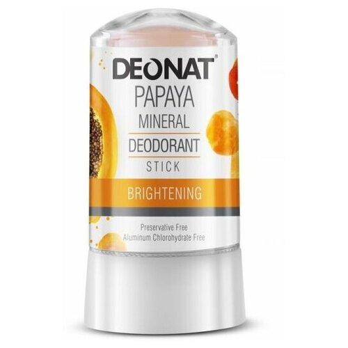 Дезодорант-кристалл с экстрактом папайи Papaya Mineral Deodorant Stick