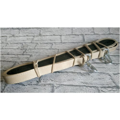 Вожжи брезентовые с сыромятным наконечником 1 м. длина 10 метров