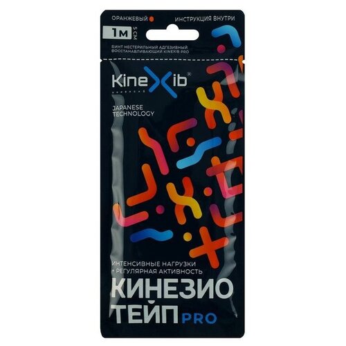 фото Кинезио-тейп kinexib pro, 5 см х 1 м, оранжевый kinexib 3556555 .