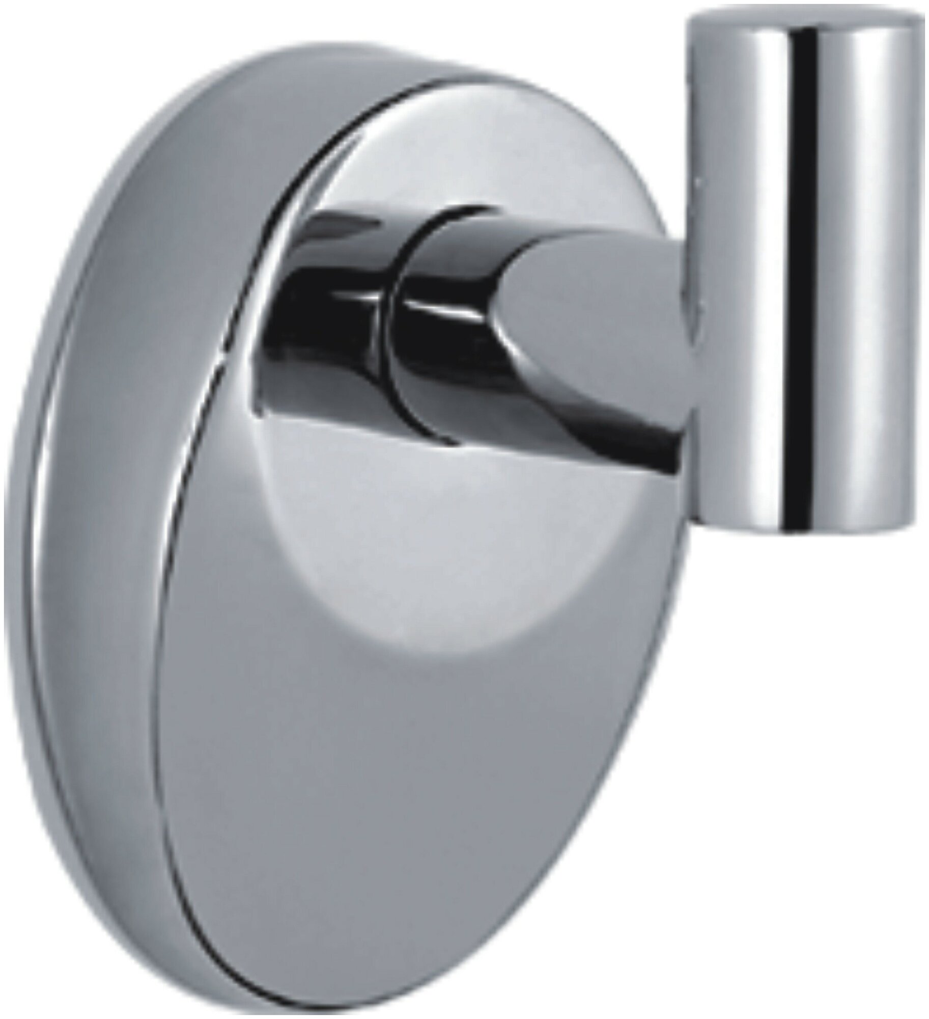 HAIBA Крючки для ванной и кухни (для полотенец) настенные металлические хром HB1605-1