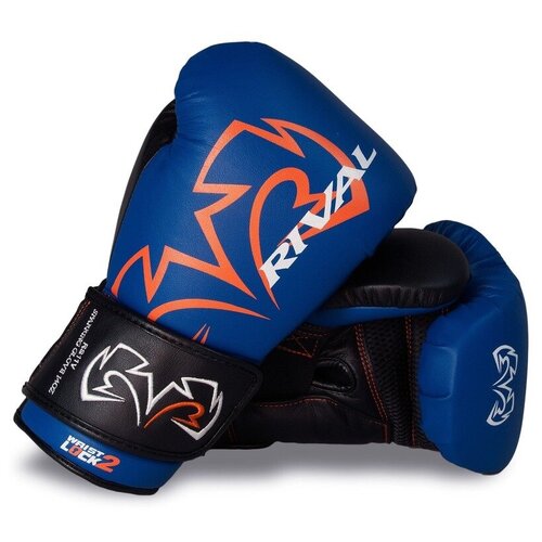 фото Перчатки боксерские rival rs11v evolution sparring gloves, 14 унций, синие